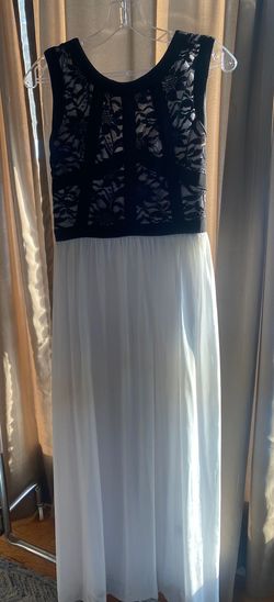 Promgirl White Size 8 Pageant Military Prom Straight Dress on Queenly