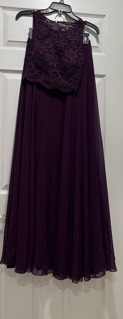 Purple Size 0 A-line Dress on Queenly