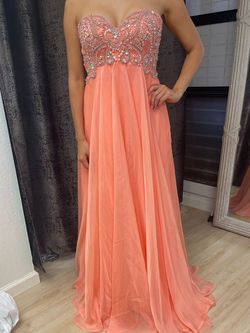 Sherri Hill Nude Size 6 Pageant 50 Off Straight Dress on Queenly