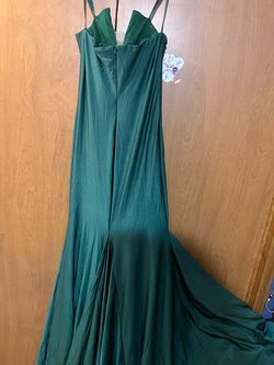 Jovani Green Size 00 Sweetheart 50 Off Straight Dress on Queenly