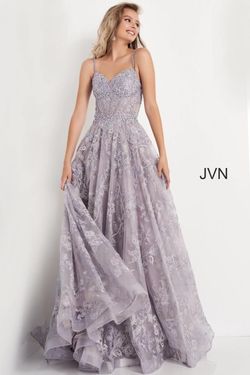 Style JVN06474 Jovani Purple Size 4 Pageant Lavender Tall Height Sweetheart Ball gown on Queenly