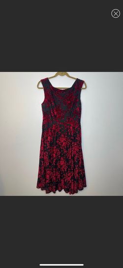Betsey Johnson Red Size 14 Prom Floor Length A-line Dress on Queenly