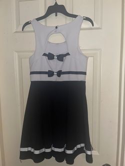 Bonnie Jean Black Size 10 Midi Girls Size Cocktail Dress on Queenly