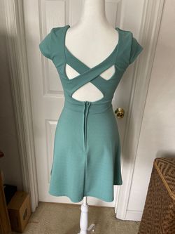 B. Darlin Green Size 0 Midi Pageant Cocktail Dress on Queenly