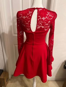 B. Darlin Red Size 2 Cocktail Dress on Queenly