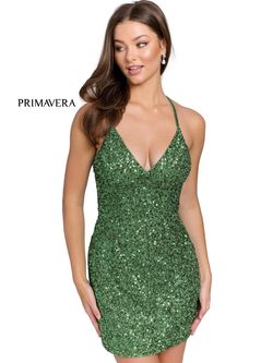 Style 3352 Primavera Green Size 2 Cocktail Dress on Queenly