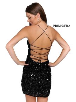 Style 3891 Primavera Black Size 0 Tall Height Midi Cocktail Dress on Queenly