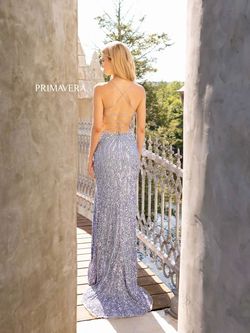 Style 3959 Primavera Couture Purple Size 0 Jewelled Lavender Euphoria Tall Height Side slit Dress on Queenly