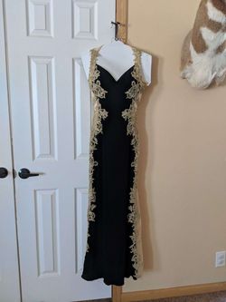 JVN by Jovani Black Size 2 Military Straight Dress on Queenly
