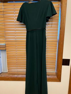 Calvin Klein Green Size 4 Tall Height Jumpsuit Dress on Queenly