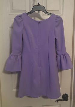 custom made Purple Size 7 Military Girls Size Interview Cocktail Dress on Queenly