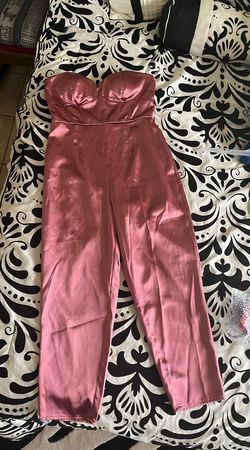 Pink Size 12 Jumpsuit Dress on Queenly