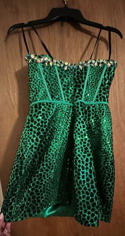 Alyce Paris Green Size 6 Midi Cocktail Dress on Queenly