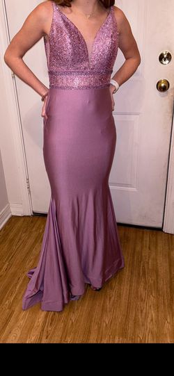 Ellie Wilde Purple Size 0 50 Off Prom Pageant Train Dress on Queenly