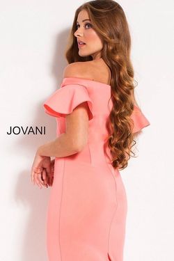 Jovani Pink Size 2 Floor Length Black Tie A-line Dress on Queenly