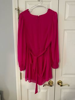 Express Pink Size 8 Summer Interview Jumpsuit Dress on Queenly