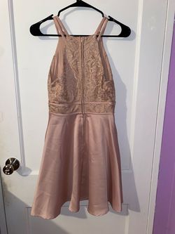 Speechless Nude Size 4 A-line Dress on Queenly
