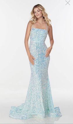 Alyce Paris Multicolor Size 00 Floor Length Prom Mermaid Dress on Queenly