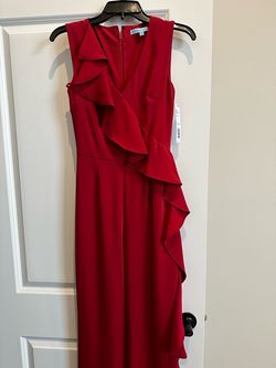 Antonio Melani Red Size 0 Jumpsuit Dress on Queenly