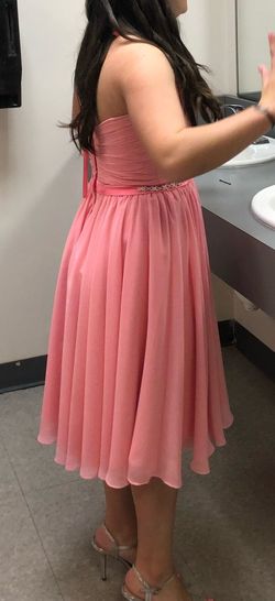Allure Pink Size 2 Prom Floor Length A-line Dress on Queenly
