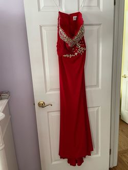 Tony Bowls Red Size 6 Pageant 50 Off Straight Dress on Queenly