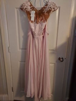 Pink Size 24 Side slit Dress on Queenly