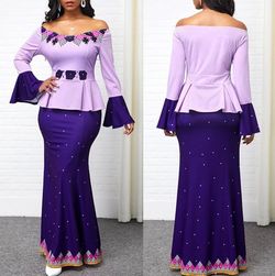 Purple Size 16 Straight Dress on Queenly