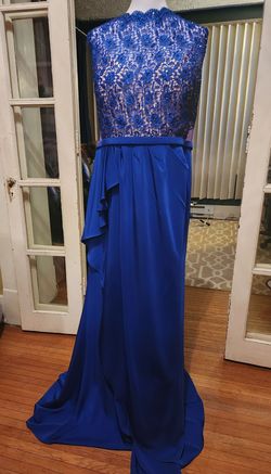 Alyce Blue Size 18 70 Off 50 Off Black Tie Plus Size Floor Length Straight Dress on Queenly