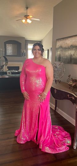Pink Size 18 Mermaid Dress on Queenly