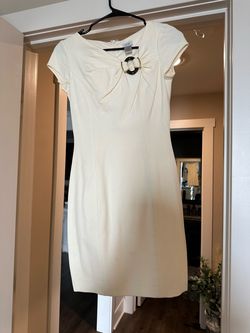 Cache Nude Size 0 Sunday Midi Summer Cocktail Dress on Queenly