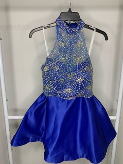 Rachel Allan Blue Size 2 Prom 50 Off Cocktail Dress on Queenly