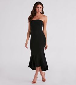 Style 05001-1527 Windsor Black Size 0 Prom Mini Cocktail Dress on Queenly