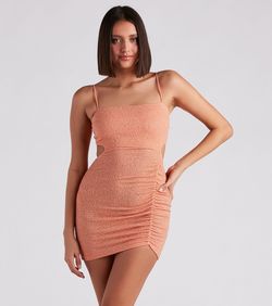 Style 05103-4839 Windsor Orange Size 4 Tall Height Euphoria Jersey Cocktail Dress on Queenly