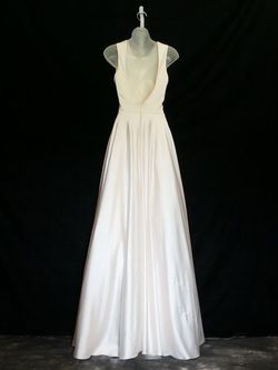 Alyce White Size 2 Cotillion A-line Dress on Queenly
