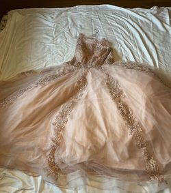 Jovani Pink Size 24 Pageant Prom Ball gown on Queenly