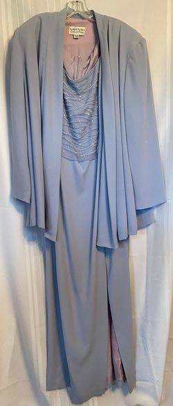 Style -1 Blue Size 20 Straight Dress on Queenly