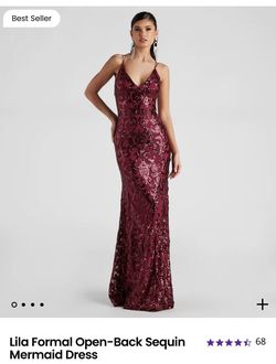 Windsor Red Size 22 Floor Length Mermaid Dress on Queenly
