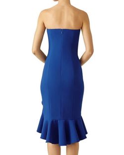 JAY GODFREY Blue Size 6 Euphoria Cocktail Dress on Queenly