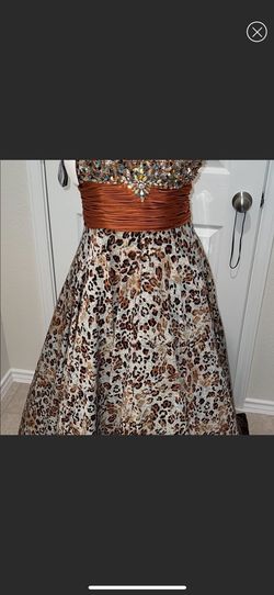 Blush Multicolor Size 8 Floor Length 50 Off Ball gown on Queenly