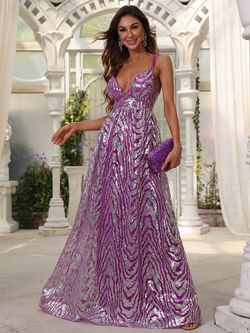 Style FSWD0711 Faeriesty Multicolor Size 0 Tall Height Spaghetti Strap Floor Length A-line Dress on Queenly