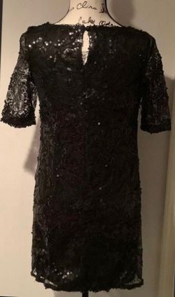 Jax Black Size 2 Euphoria Sleeves Cocktail Dress on Queenly