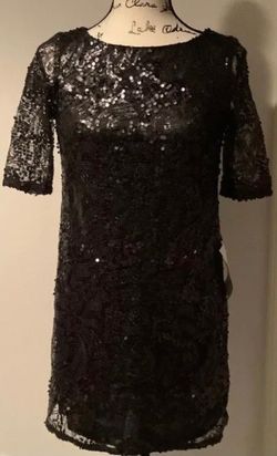 Jax Black Size 2 Euphoria Sleeves Cocktail Dress on Queenly