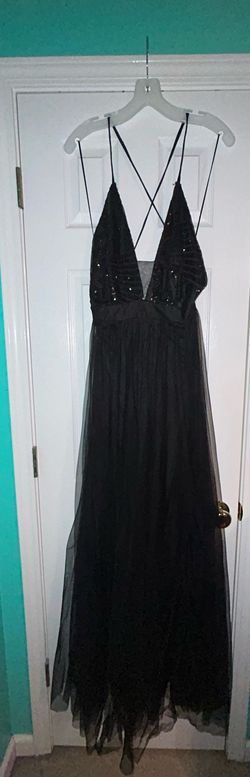 Black Size 16 Straight Dress on Queenly