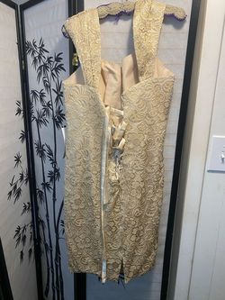 Nude Size 18 Cocktail Dress on Queenly