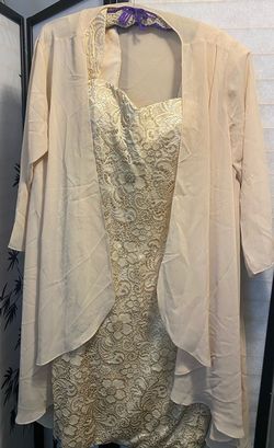 Nude Size 18 Cocktail Dress on Queenly