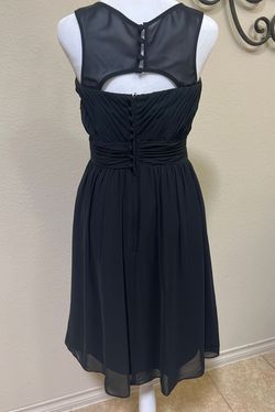 Alfred Angelo Black Size 8 Bridesmaid 50 Off A-line Dress on Queenly