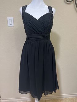 Alfred Angelo Black Size 8 Bridesmaid 50 Off A-line Dress on Queenly