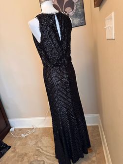 Calvin Klein Black Size 10 Floor Length 50 Off Straight Dress on Queenly