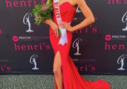 Sherri Hill Red Size 00 Floor Length Pageant Straight Dress on Queenly
