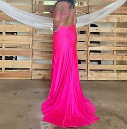 Clarisse Pink Size 8 50 Off Prom Side slit Dress on Queenly